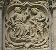 Panel 17:05 - Labours of the first couple (Adam digging while Eve spins)